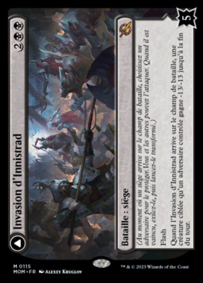 Invasion of Innistrad // Deluge of the Dead