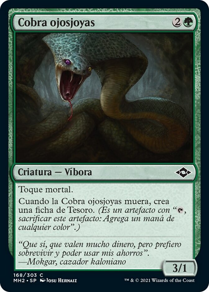 Jewel-Eyed Cobra