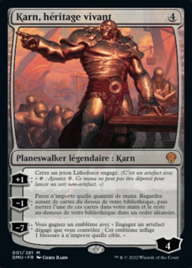 Karn, Living Legacy