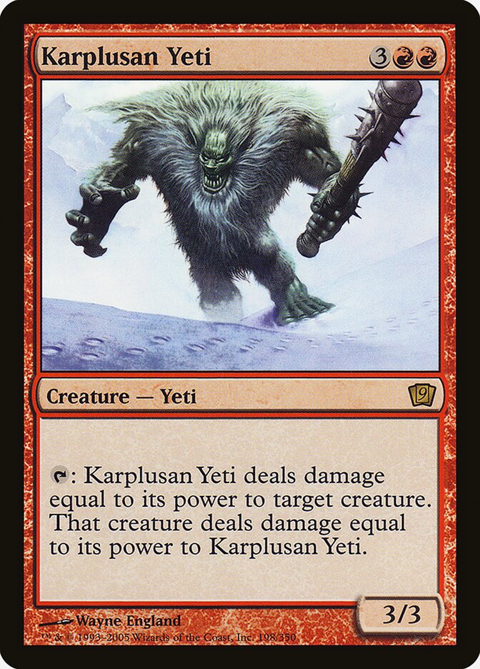 Karplusan Yeti