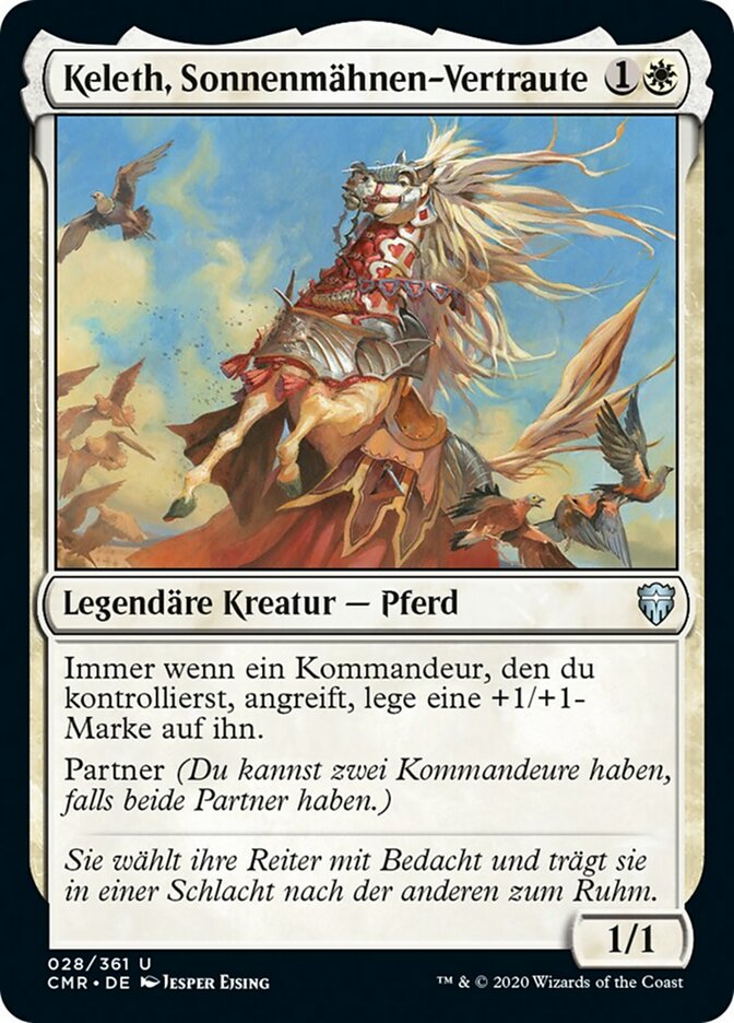 Keleth, Sunmane Familiar