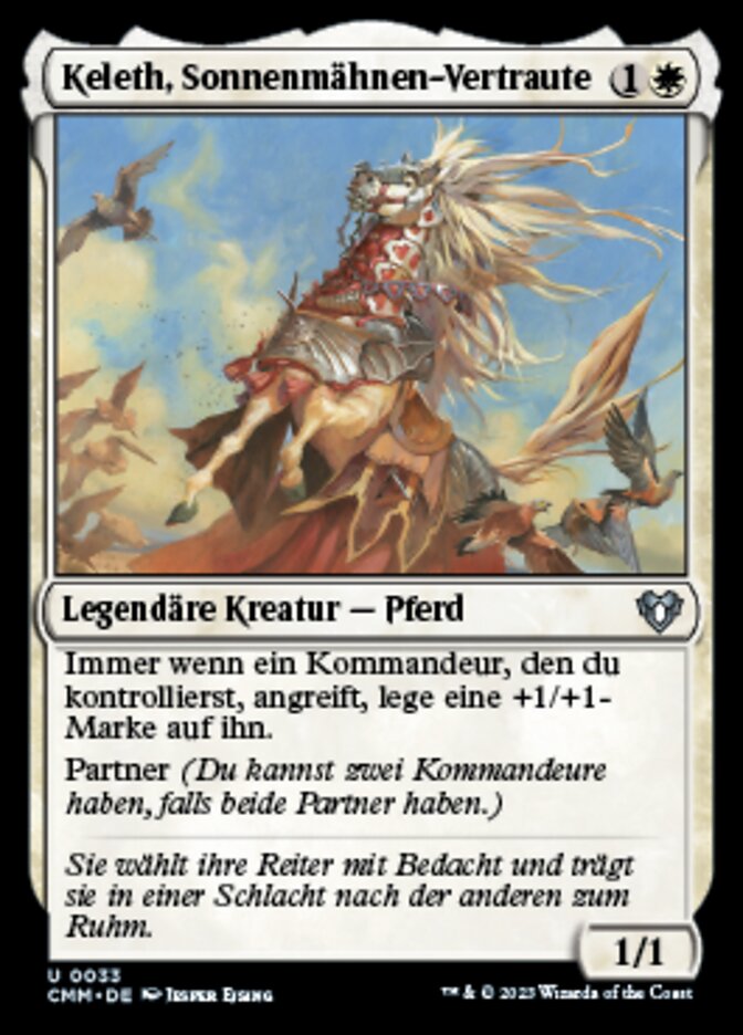 Keleth, Sunmane Familiar