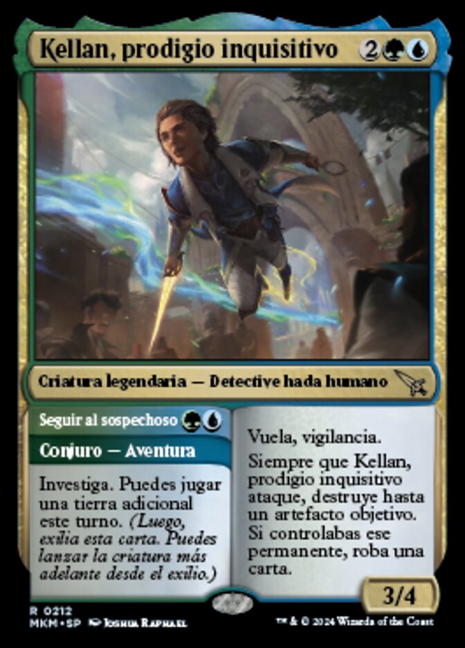 Kellan, Inquisitive Prodigy // Tail the Suspect