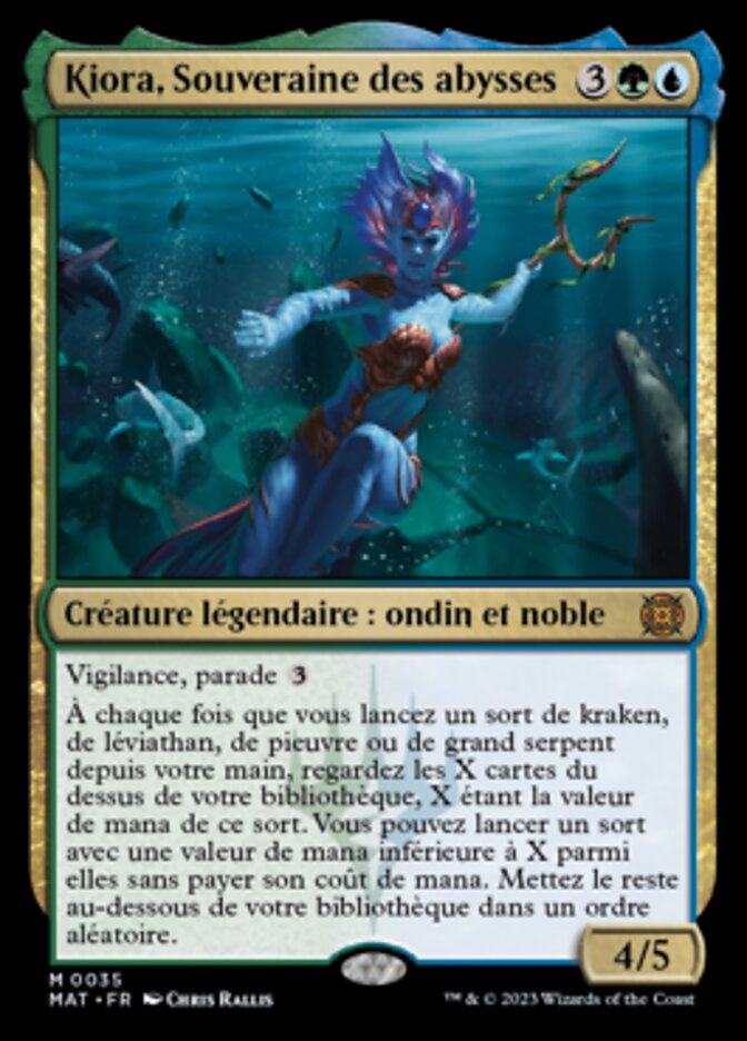 Kiora, Sovereign of the Deep