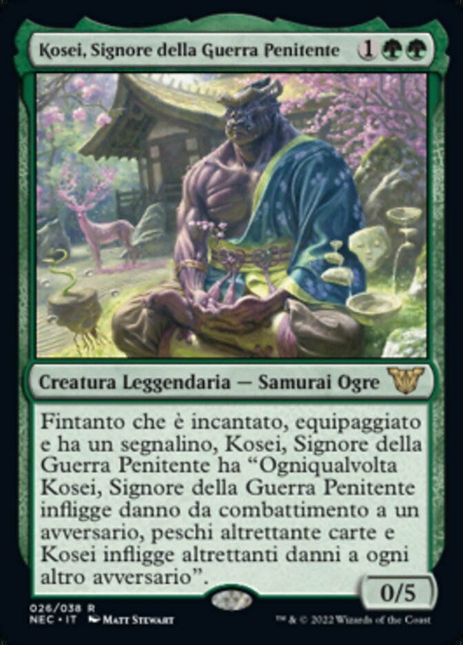 Kosei, Penitent Warlord