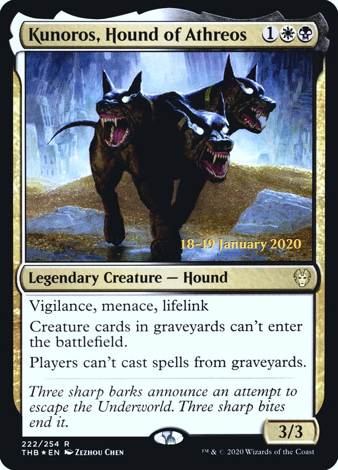 Kunoros, Hound of Athreos