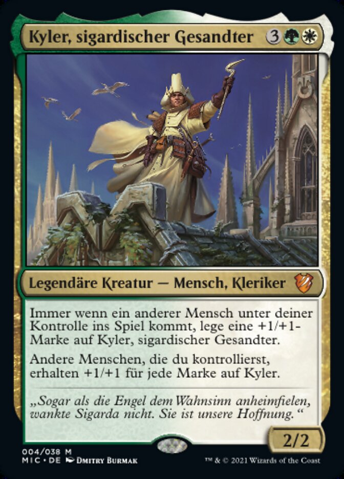 Kyler, Sigardian Emissary