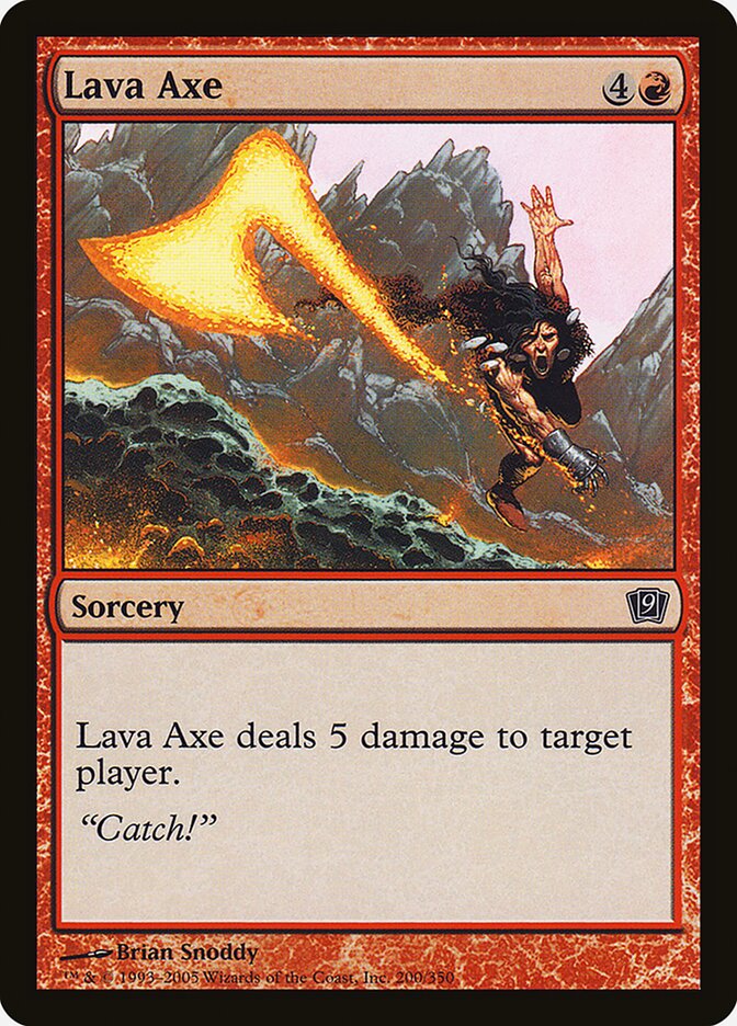 Lava Axe