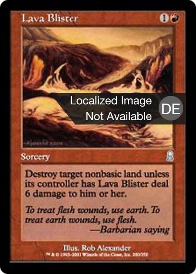 Lava Blister