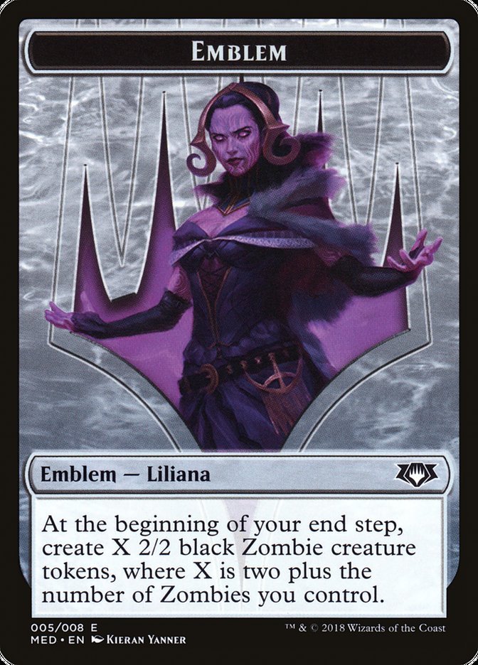 Liliana, the Last Hope Emblem Token