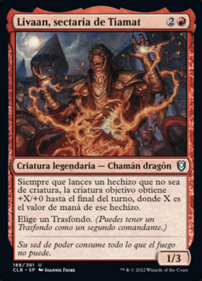 Livaan, Cultist of Tiamat