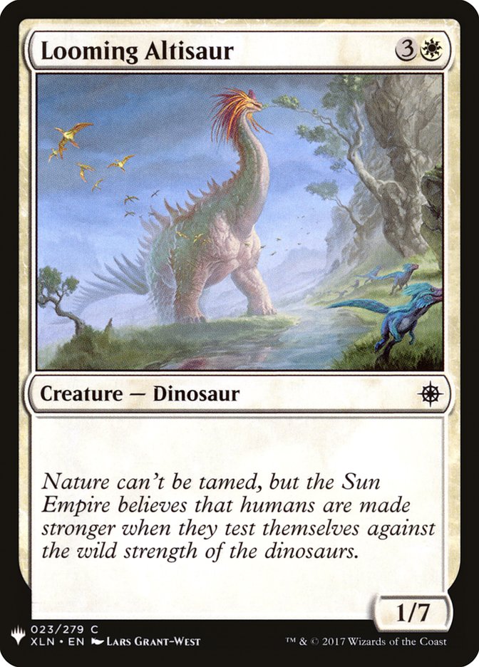 Looming Altisaur