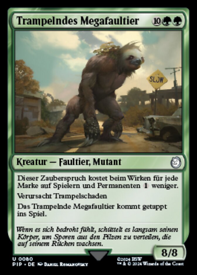 Lumbering Megasloth