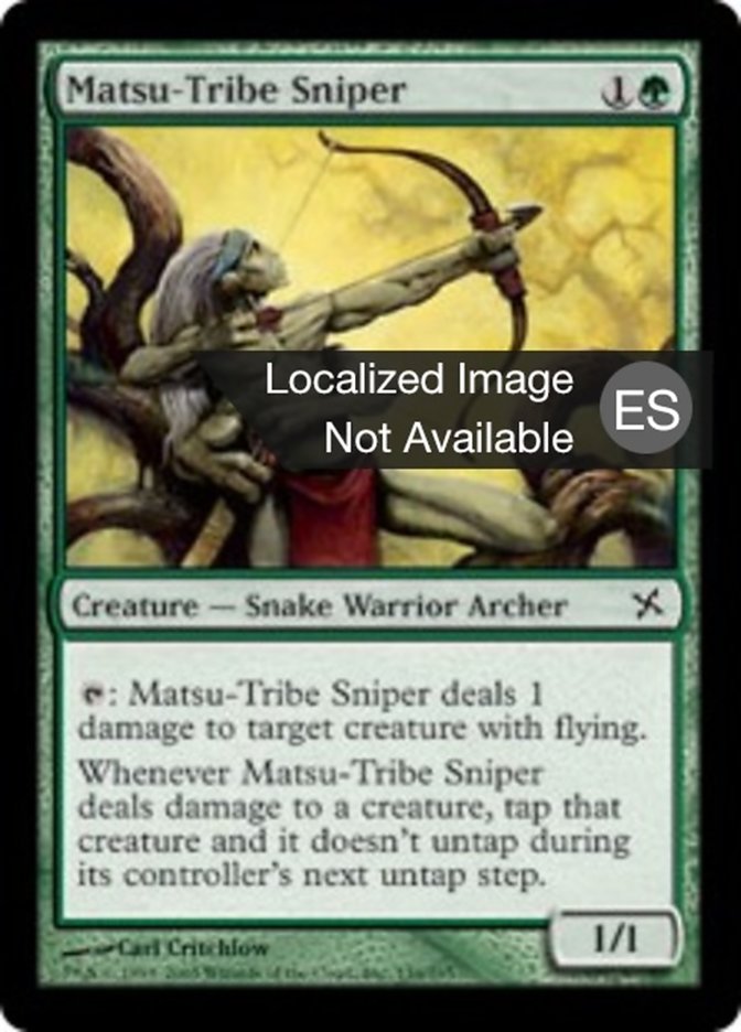 Matsu-Tribe Sniper