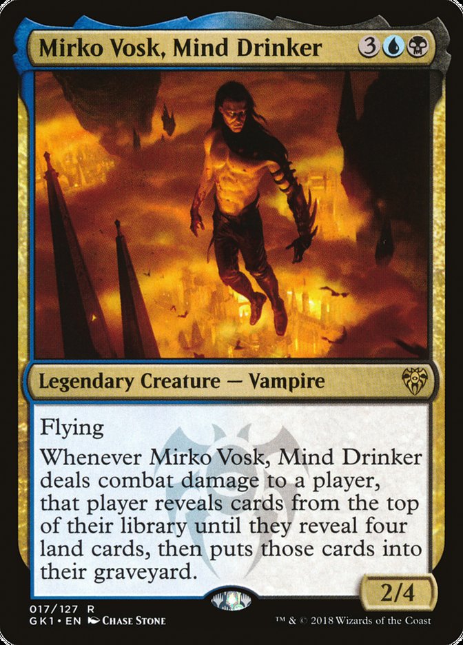 Mirko Vosk, Minddrinker