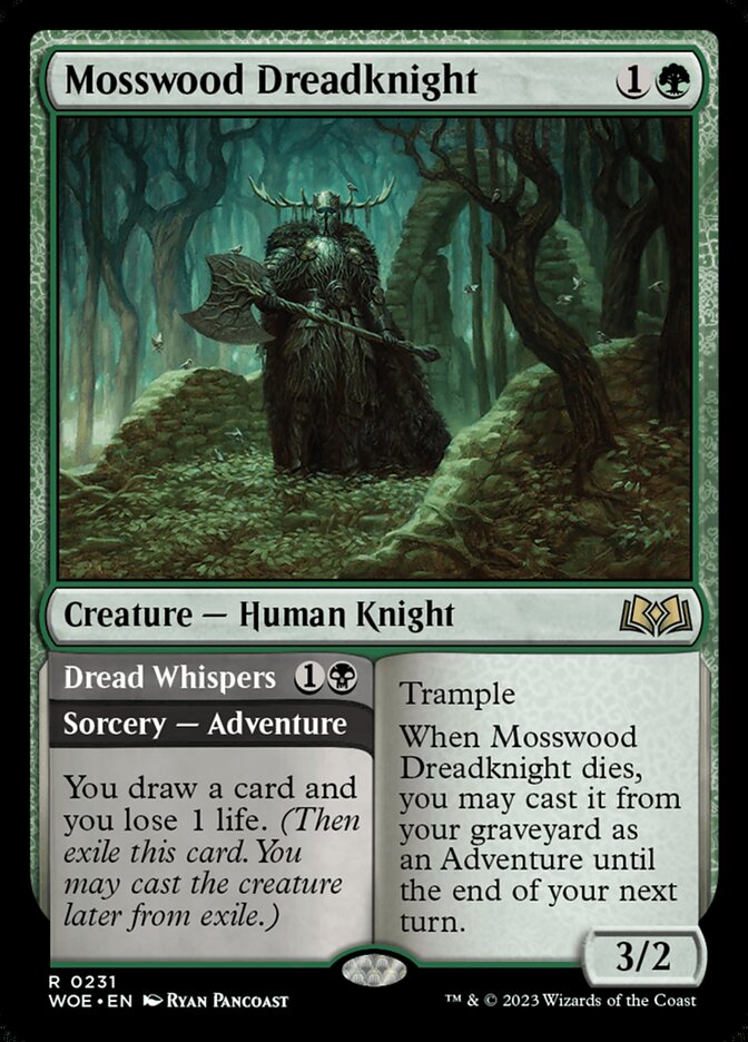 Mosswood Dreadknight // Dread Whispers