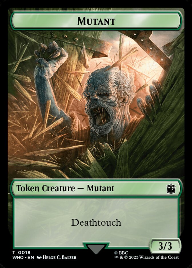 3/3 Mutant Token