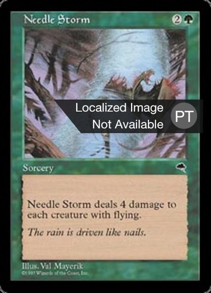 Needle Storm