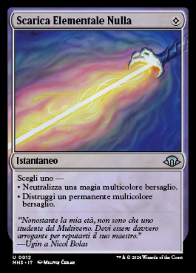 Null Elemental Blast