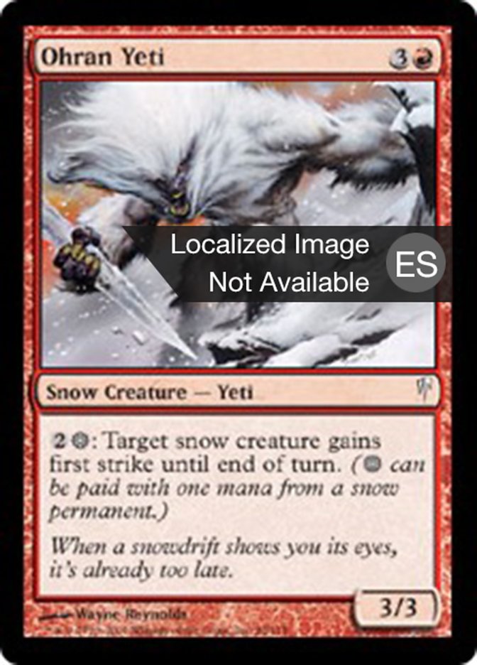 Ohran Yeti