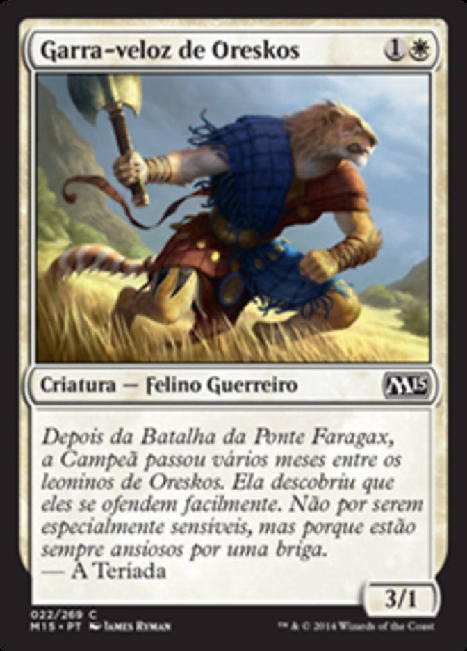 Oreskos Swiftclaw