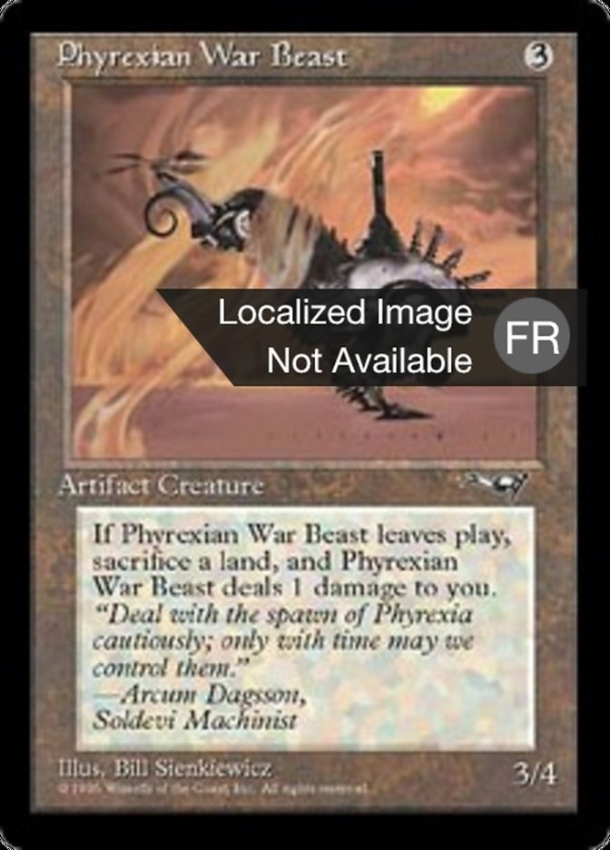 Phyrexian War Beast