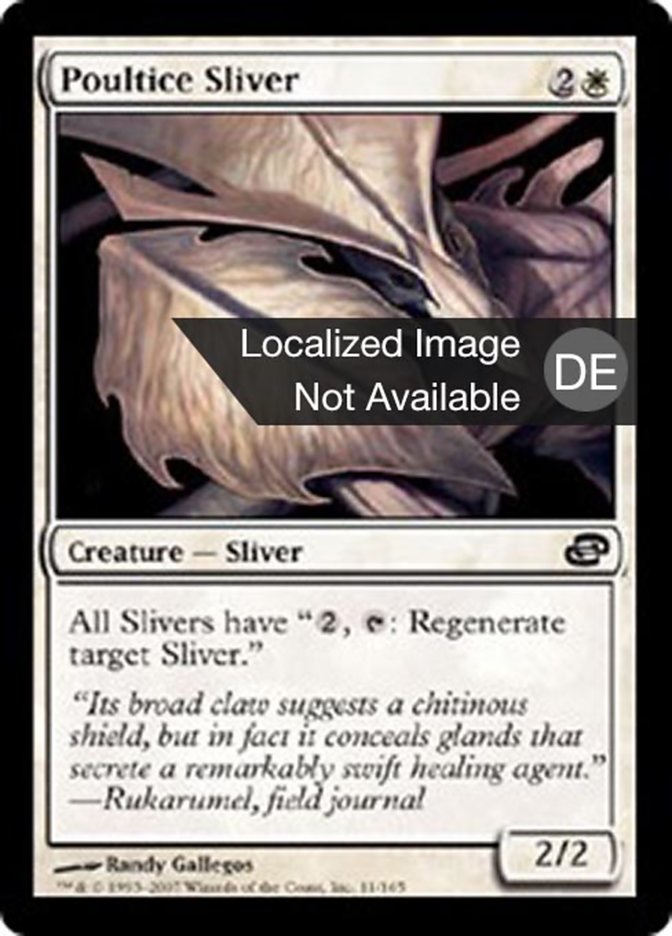 Poultice Sliver