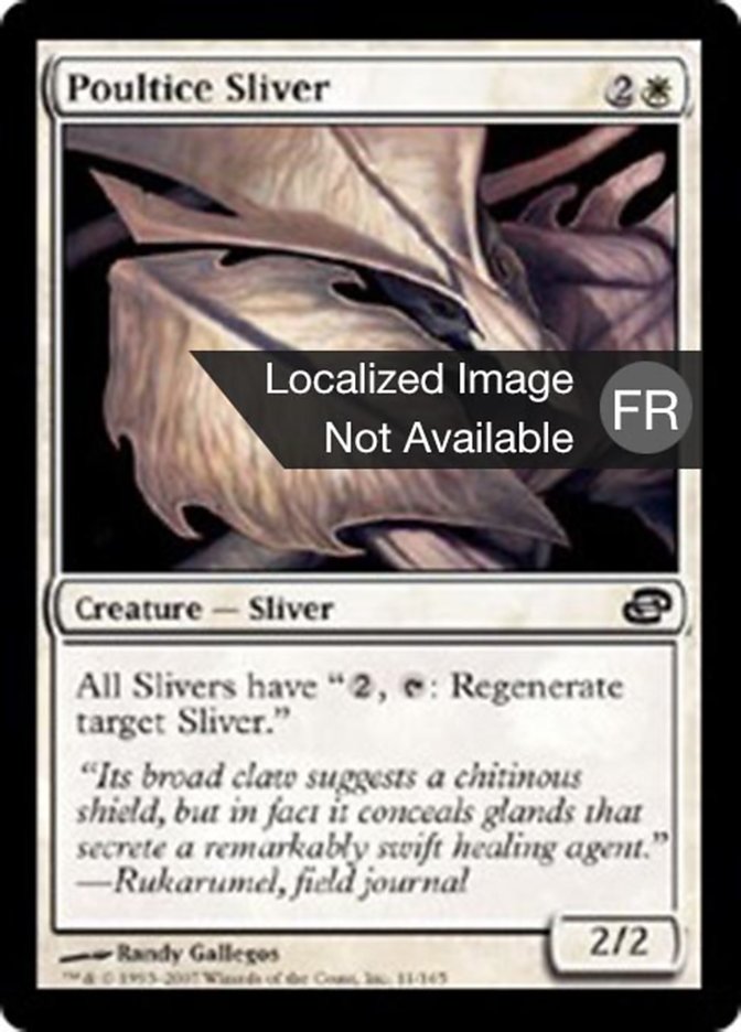 Poultice Sliver