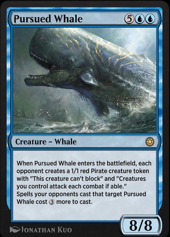 Pursued Whale