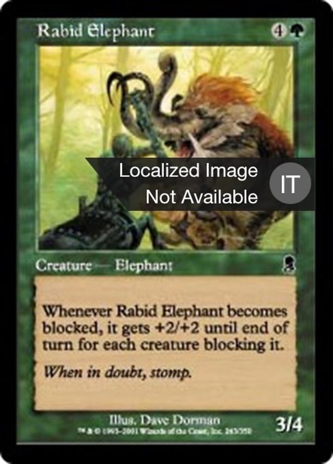 Rabid Elephant