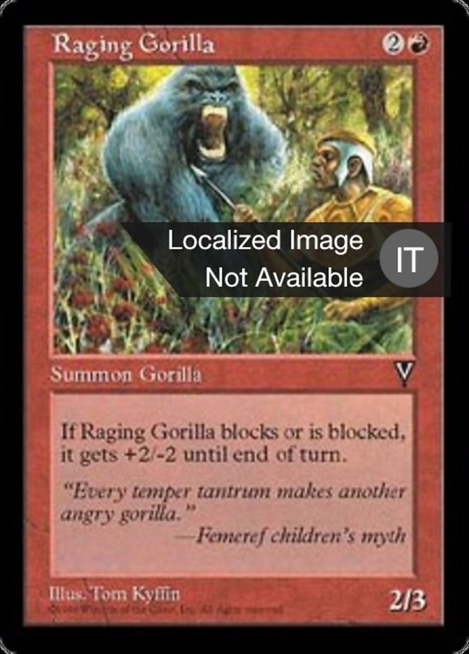 Raging Gorilla