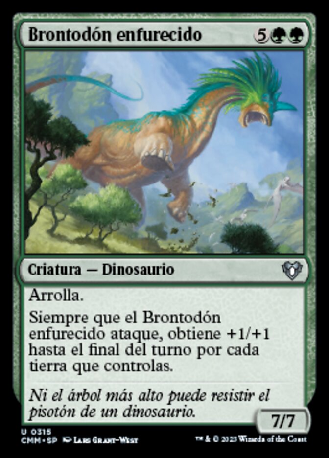 Rampaging Brontodon