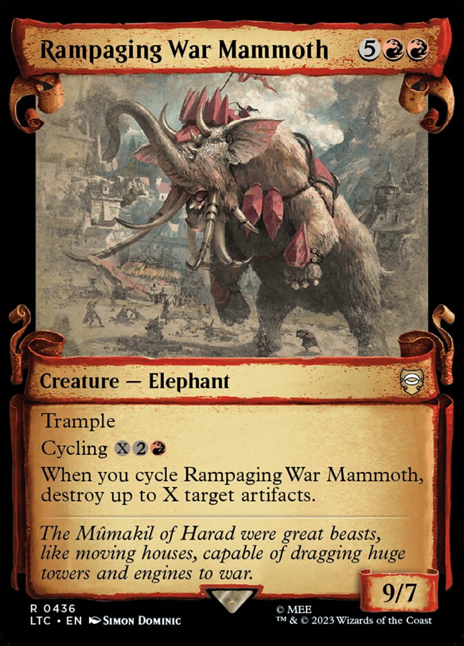 Rampaging War Mammoth