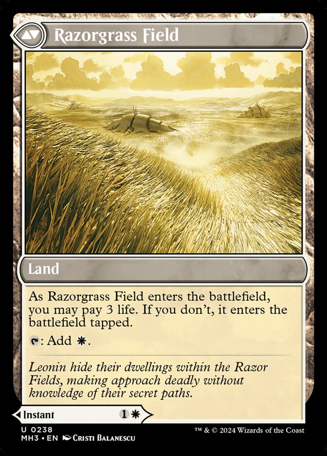 Razorgrass Ambush // Razorgrass Field