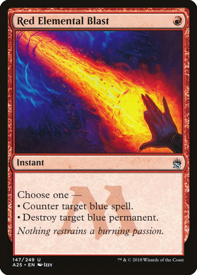 Red Elemental Blast|A25