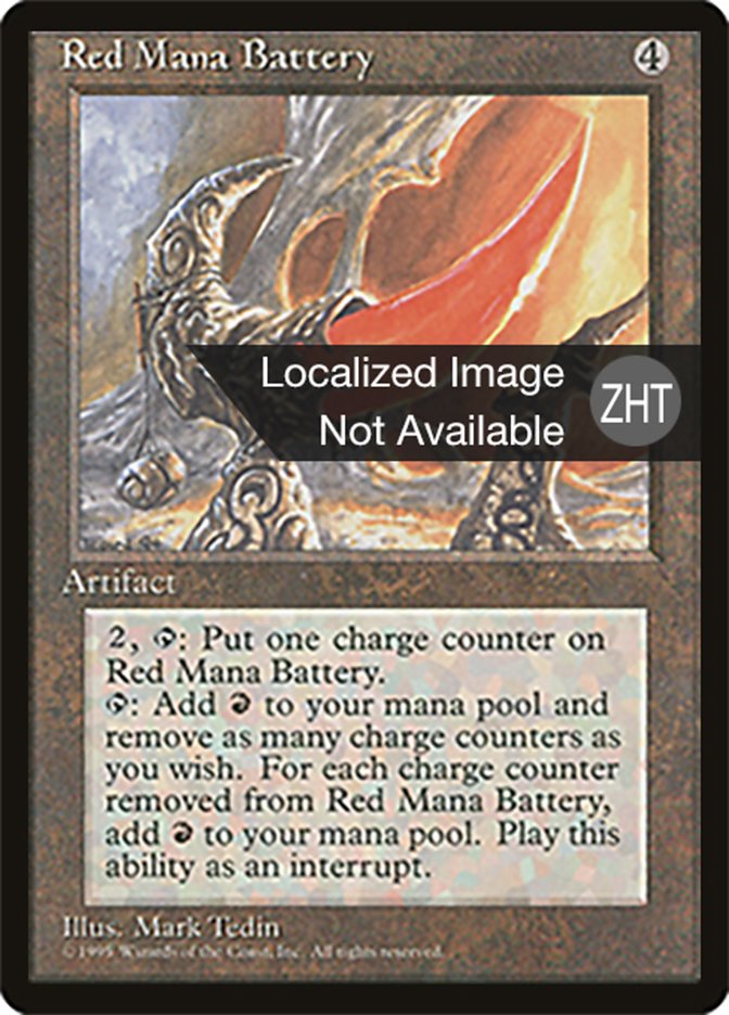 Red Mana Battery