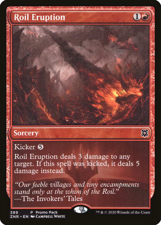 Roil Eruption