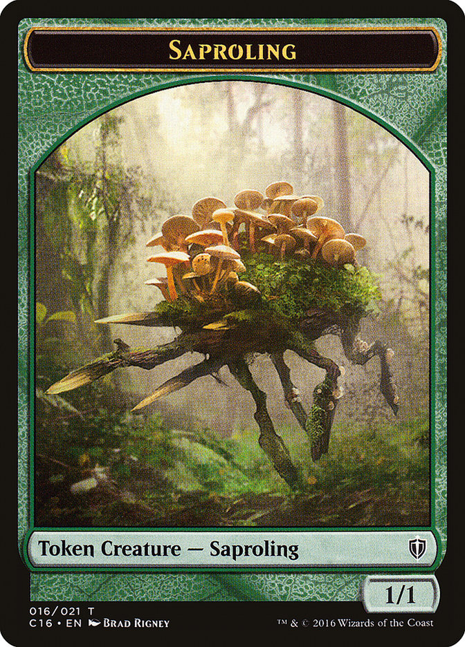 1/1 Saproling Token