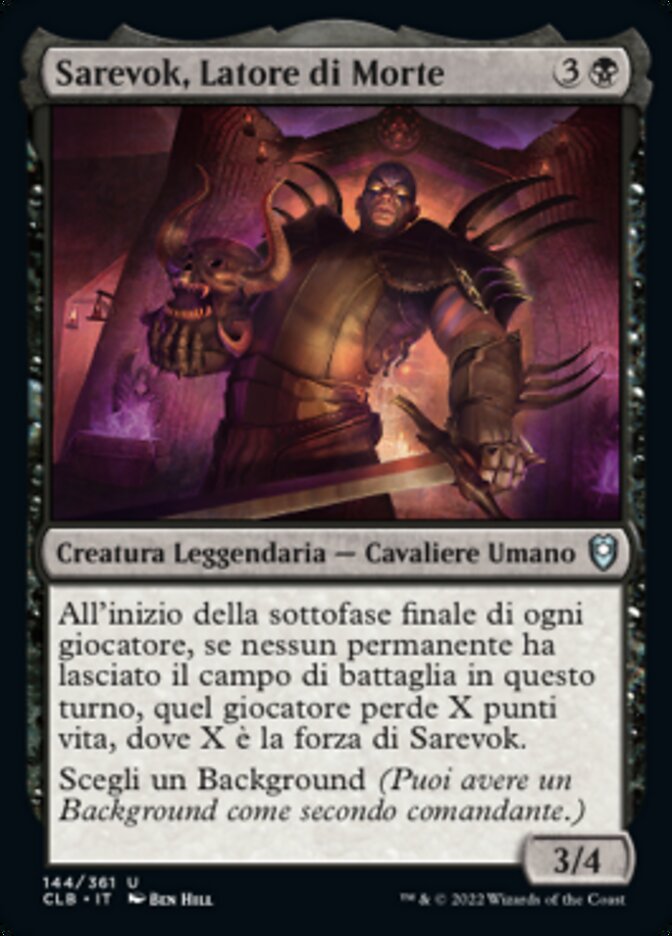 Sarevok, Deathbringer