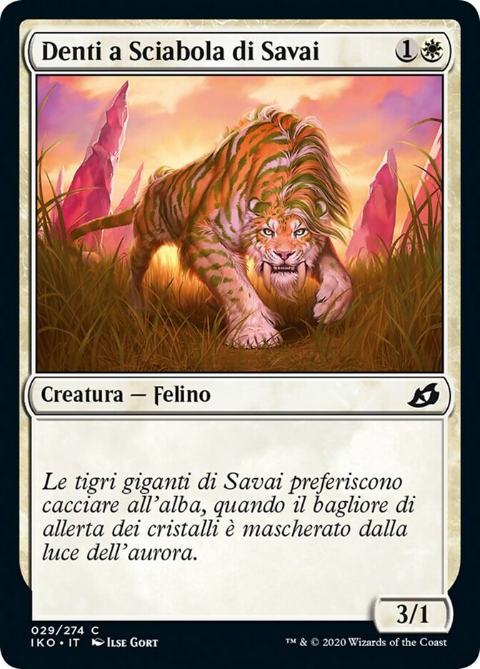 Savai Sabertooth