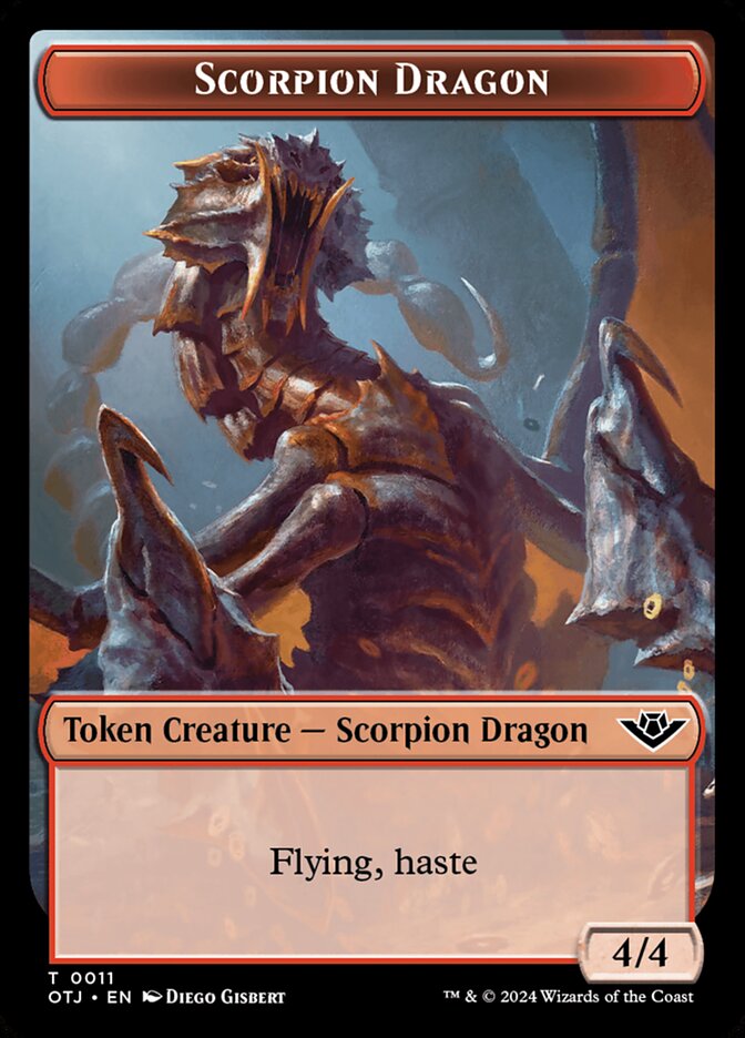 4/4 Scorpion Dragon Token