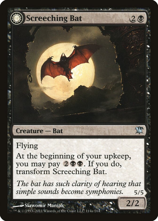 Screeching Bat/Stalking Vampire