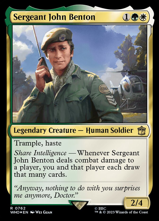 Sergeant John Benton