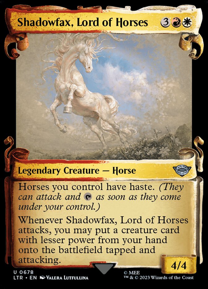 Shadowfax, Lord of Horses