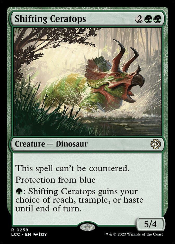 Shifting Ceratops