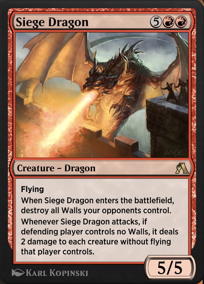 Siege Dragon