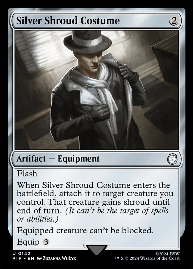 Silver Shroud Costum