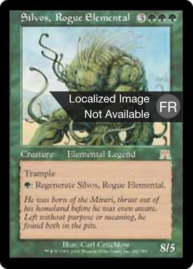 Silvos, Rogue Elemental