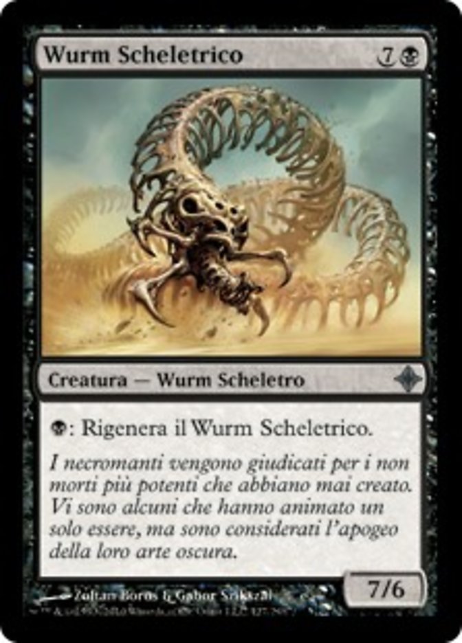 Skeletal Wurm