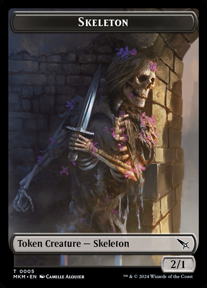 2/1 Skeleton Token